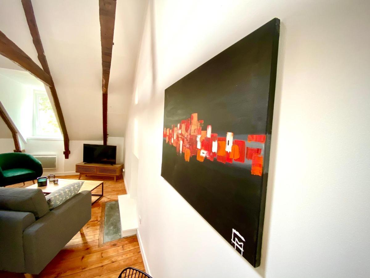 Appartement Le Lit De L Odet Quimper Esterno foto